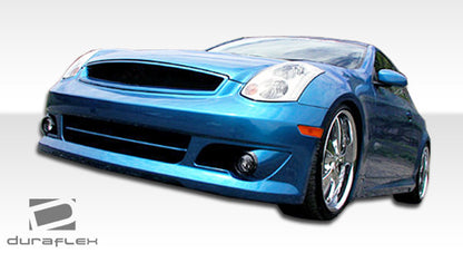 Extreme Dimensions Duraflex K-1 Front Bumper Cover Compatible With 2003-2007 Infiniti G Coupe - 1 Piece - 100465