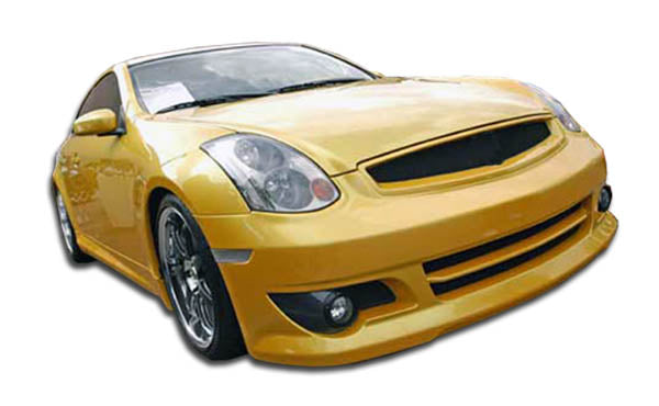 Extreme Dimensions Duraflex K-1 Front Bumper Cover Compatible With 2003-2007 Infiniti G Coupe - 1 Piece - 100465