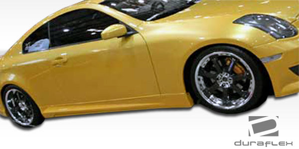 Extreme Dimensions Duraflex K-1 Side Skirts Compatible With 2003-2007 Infiniti G Coupe - 2 Piece - 100467