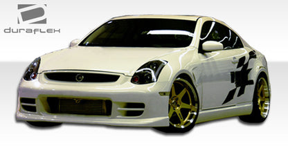 Extreme Dimensions Duraflex TS-1 Front Bumper Cover Compatible With 2003-2007 Infiniti G Coupe - 1 Piece - 100469