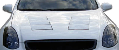Extreme Dimensions Duraflex TS-1 Hood Compatible With 2003-2007 Infiniti G Coupe - 1 Piece - 105883