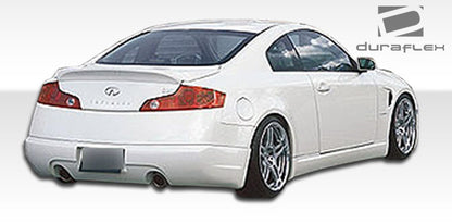 Extreme Dimensions Duraflex I-Spec Rear Lip Add On Spoiler Compatible With 2003-2007 Infiniti G Coupe - 1 Piece - 100462
