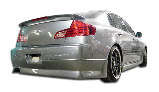 Extreme Dimensions Duraflex GT Competition Rear Lip Add On Spoiler Compatible With 2003-2004 Infiniti G Sedan - 1 Piece - 100471
