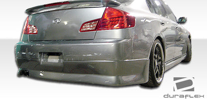 Extreme Dimensions Duraflex GT Competition Rear Lip Add On Spoiler Compatible With 2003-2004 Infiniti G Sedan - 1 Piece - 100471