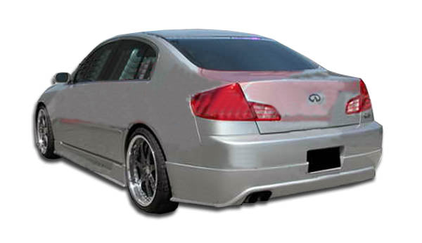 Extreme Dimensions Duraflex Sigma Rear Lip Add On Spoiler Compatible With 2003-2004 Infiniti G Sedan - 1 Piece - 103301