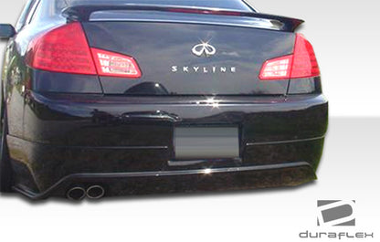 Extreme Dimensions Duraflex Sigma Rear Lip Add On Spoiler Compatible With 2003-2004 Infiniti G Sedan - 1 Piece - 103301