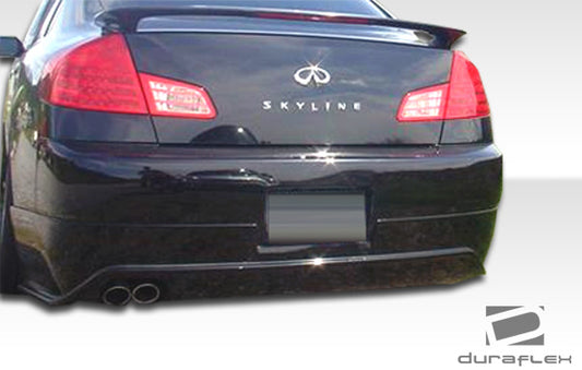 Extreme Dimensions Duraflex Sigma Rear Lip Add On Spoiler Compatible With 2003-2004 Infiniti G Sedan - 1 Piece - 103301