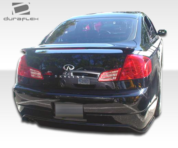 Extreme Dimensions Duraflex Sigma Rear Lip Add On Spoiler Compatible With 2003-2004 Infiniti G Sedan - 1 Piece - 103301
