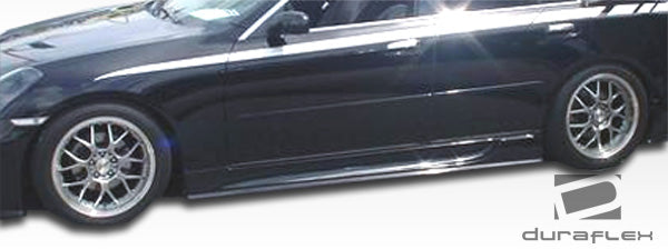 Extreme Dimensions Duraflex Sigma Side Skirts Compatible With 2003-2006 Infiniti G Sedan - 2 Piece - 103302
