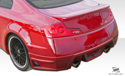 Extreme Dimensions Duraflex R35 Rear Bumper Cover Compatible With 2003-2007 Infiniti G Coupe - 1 Piece - 107064