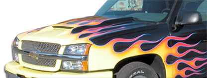 Extreme Dimensions Duraflex Ram Air Hood Compatible With 03-05 Chevrolet Silverado 2002-2006 Silverado - 1 Piece - 103029