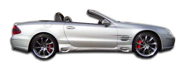 Extreme Dimensions Duraflex LR-S Side Skirts Compatible With 2003-2012 Mercedes SL - Mercedes - 2 Piece - 103735
