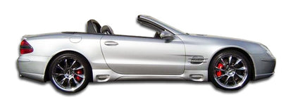 Extreme Dimensions Duraflex LR-S Side Skirts Compatible With 2003-2012 Mercedes SL - Mercedes - 2 Piece - 103735