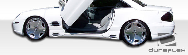 Extreme Dimensions Duraflex LR-S Side Skirts Compatible With 2003-2012 Mercedes SL - Mercedes - 2 Piece - 103735