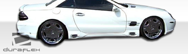 Extreme Dimensions Duraflex LR-S Side Skirts Compatible With 2003-2012 Mercedes SL - Mercedes - 2 Piece - 103735