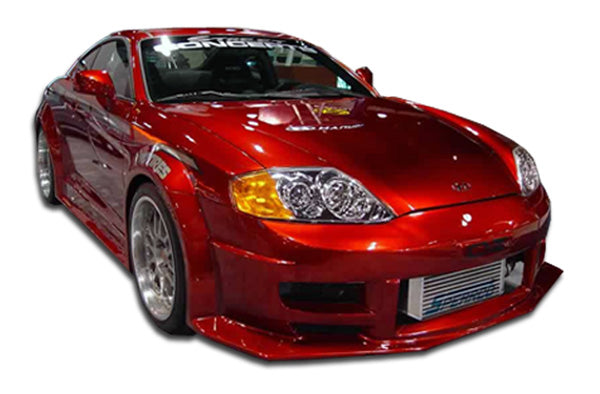 Extreme Dimensions Duraflex Poison Front Bumper Cover Compatible With 2003-2006 Hyundai Tiburon - 1 Piece - 100454