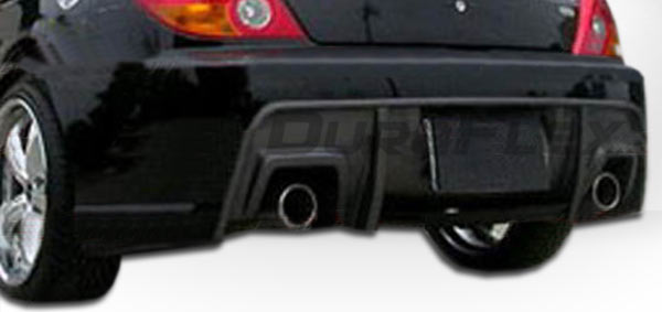Extreme Dimensions Duraflex Spec-R Rear Bumper Cover Compatible With 2003-2006 Hyundai Tiburon - 1 Piece - 106007