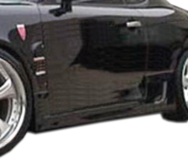 Extreme Dimensions Duraflex Spec-R Side Skirts Compatible With 2003-2006 Hyundai Tiburon - 2 Piece - 106006