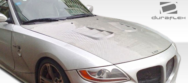 Extreme Dimensions Duraflex GTR Hood Compatible With 2003-2008 BMW Z4 - 1 Piece - 107183