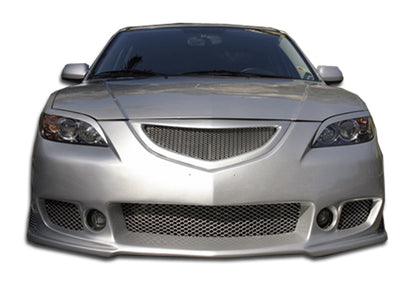 Extreme Dimensions Duraflex B-2 Front Bumper Cover Compatible With 2004-2009 Mazda 3 - 1 Piece - 100562