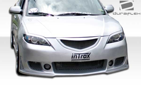Extreme Dimensions Duraflex B-2 Front Bumper Cover Compatible With 2004-2009 Mazda 3 - 1 Piece - 100562