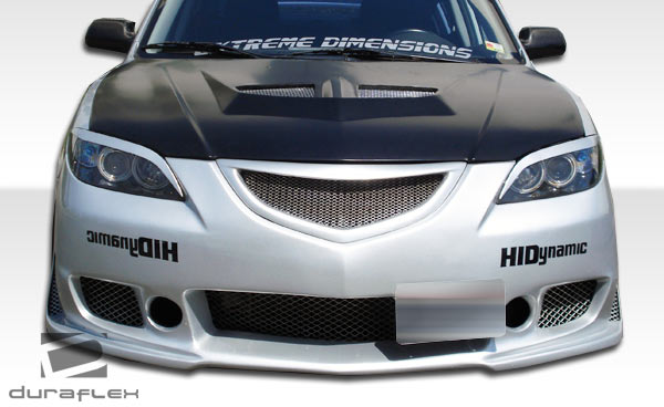 Extreme Dimensions Duraflex B-2 Body Kit Compatible With 2004-2008 Mazda Mazda 3 4DR - 4 Piece - 110604
