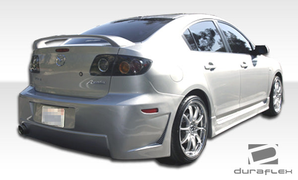 Extreme Dimensions Duraflex B-2 Side Skirts Compatible With 2004-2009 Mazda 3 - 2 Piece - 100564