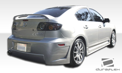 Extreme Dimensions Duraflex B-2 Side Skirts Compatible With 2004-2009 Mazda 3 - 2 Piece - 100564