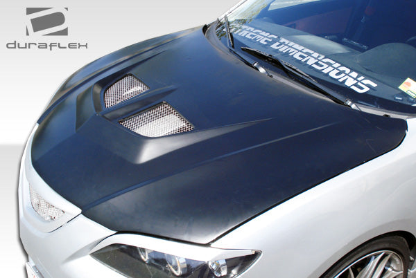 Extreme Dimensions Duraflex Evo Hood Compatible With 2004-2009 Mazda 3 - 1 Piece - 104158