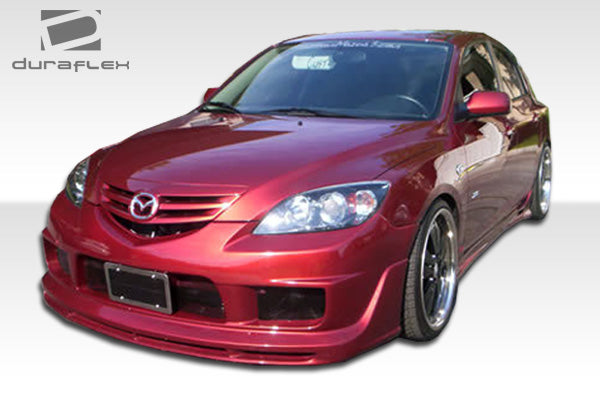 Extreme Dimensions Duraflex K-1 Side Skirts Compatible With 2004-2009 Mazda 3 - 2 Piece - 103161