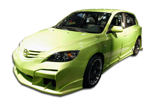 Extreme Dimensions Duraflex Raven Body Kit Compatible With 2004-2008 Mazda Mazda 3 HB - 4 Piece - 110607