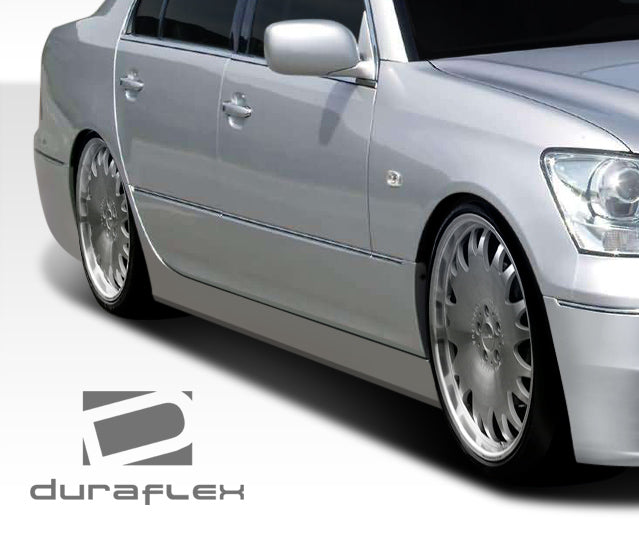 Extreme Dimensions Duraflex VIP Side Skirts Compatible With 2004-2006 Lexus LS Series - 2 Piece - 107781