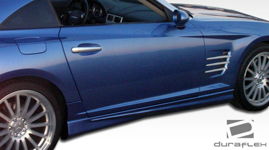 Extreme Dimensions Duraflex AMG Look Side Skirts Compatible With 2004-2008 Chrysler Crossfire - 2 Piece - 104966