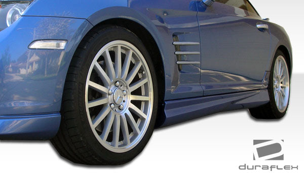 Extreme Dimensions Duraflex AMG Look Side Skirts Compatible With 2004-2008 Chrysler Crossfire - 2 Piece - 104966