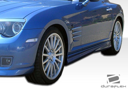 Extreme Dimensions Duraflex AMG Look Side Skirts Compatible With 2004-2008 Chrysler Crossfire - 2 Piece - 104966