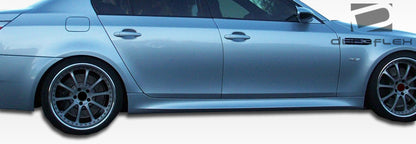 Extreme Dimensions Duraflex M5 Look Side Skirts Compatible With 2004-2010 BMW 5 Series - 2 Piece - 104422