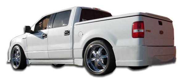 Extreme Dimensions Duraflex Platinum Rear Bumper Cover Compatible With 2004-2008 Ford F150 - 1 Piece - 102262