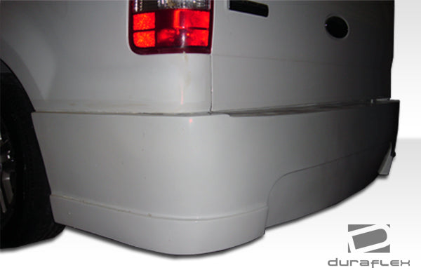 Extreme Dimensions Duraflex Platinum Rear Bumper Cover Compatible With 2004-2008 Ford F150 - 1 Piece - 102262