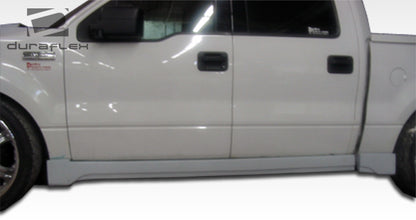 Extreme Dimensions Duraflex Platinum Side Skirts Compatible With 2004-2008 Ford F150 - 4 Piece - 102261