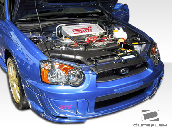 Extreme Dimensions Duraflex STI Look Front Bumper Cover Compatible With 2004-2005 Subaru Impreza - 1 Piece - 103186