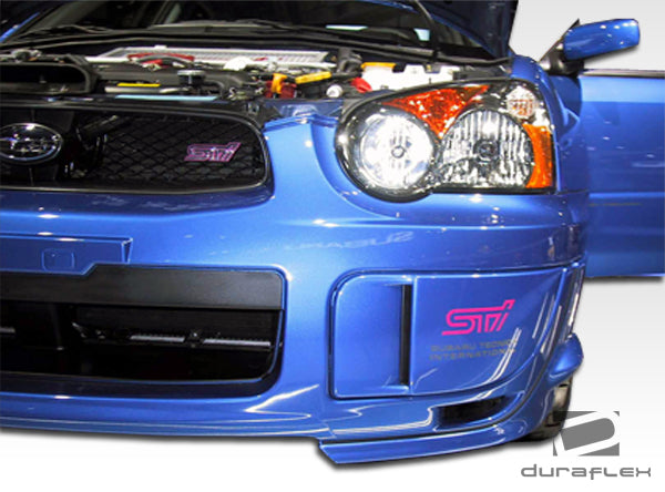 Extreme Dimensions Duraflex STI Look Front Bumper Cover Compatible With 2004-2005 Subaru Impreza - 1 Piece - 103186