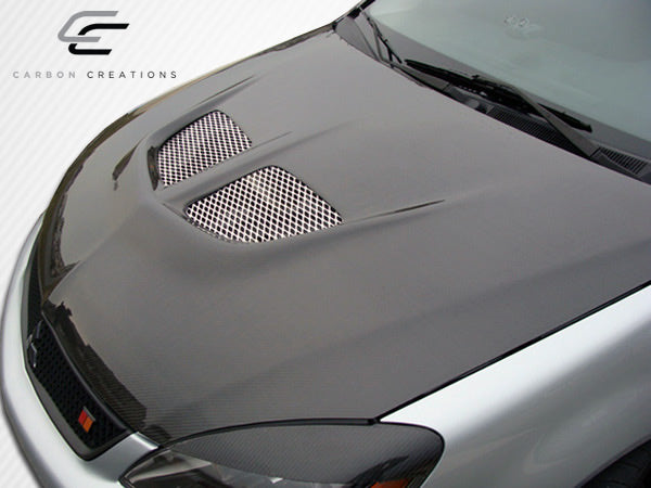 Carbon Creations Evo Hood Compatible With 2004-2007 Mitsubishi Lancer - 1 Piece - 104190