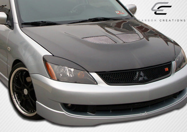 Carbon Creations Evo Hood Compatible With 2004-2007 Mitsubishi Lancer - 1 Piece - 104190