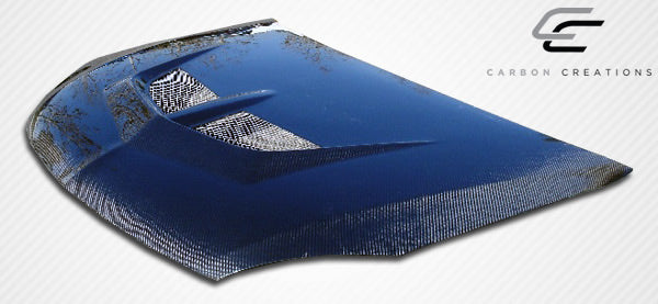 Carbon Creations Evo Hood Compatible With 2004-2007 Mitsubishi Lancer - 1 Piece - 104190