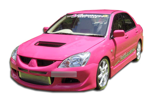 Extreme Dimensions Duraflex Evo 8 Front Bumper Cover Compatible With 2004-2007 Mitsubishi Lancer - 1 Piece - 103716