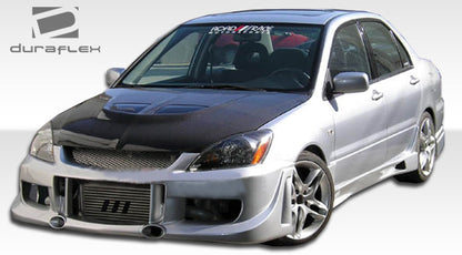 Extreme Dimensions Duraflex G-Speed Front Bumper Cover Compatible With 2004-2007 Mitsubishi Lancer - 1 Piece - 103976