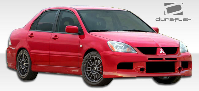 Extreme Dimensions Duraflex MR Edition Front Bumper Cover Compatible With 2004-2007 Mitsubishi Lancer - 1 Piece - 106441