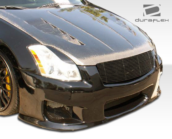 Extreme Dimensions Duraflex GT-R Front Bumper Cover Compatible With 2004-2006 Nissan Maxima - 1 Piece - 104133