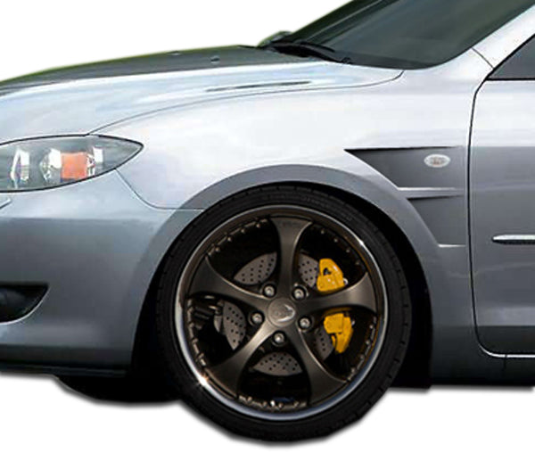 Extreme Dimensions Duraflex GT Concept Fender Compatible With 2004-2009 Mazda 3 - 2 Piece - 106199