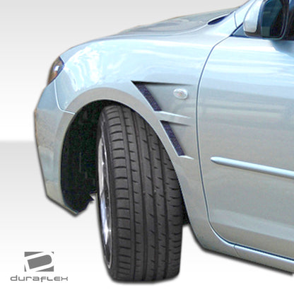 Extreme Dimensions Duraflex GT Concept Fender Compatible With 2004-2009 Mazda 3 - 2 Piece - 106199